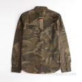 Langarm Camo Printed Jacket Shirt für Kinder